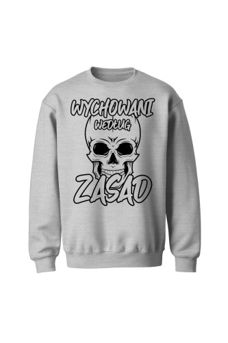 Bluza bez kaptura Wychowani według zasad