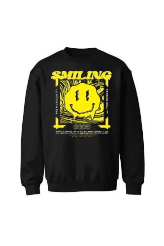 Bluza bez kaptura Smiling