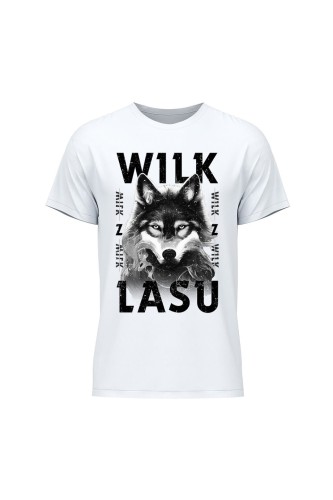 Koszulka męska Wilk z lasu