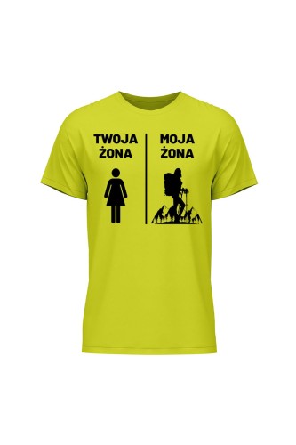 Koszulka męska Twoja żona Moja żona