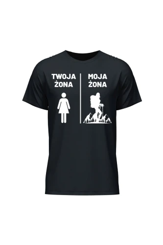 Koszulka męska Twoja żona Moja żona