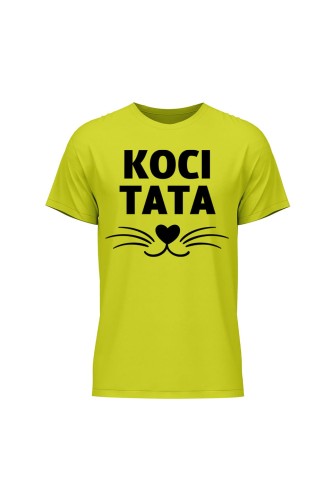 Koszulka męska Koci tata