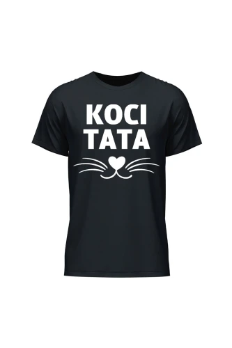 Koszulka męska Koci tata