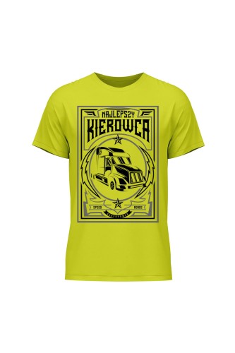 Koszulka męska Najlepszy kierowca retro