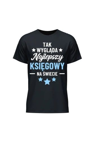 Koszulka męska Tak wygląda najlepszy księgowy