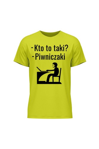 Koszulka męska Kto to taki? Piwniczaki