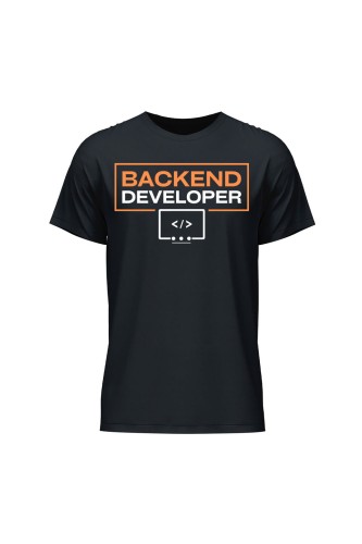 Koszulka męska Backend developer