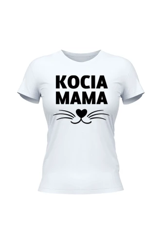 Koszulka damska Kocia mama