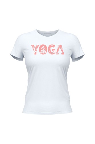 Koszulka damska Yoga Napis