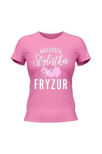Koszulka damska Najlepsza stylistka fryzur