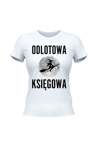 Koszulka damska Odlotowa księgowa - biała