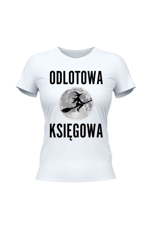 Koszulka damska Odlotowa księgowa - biała