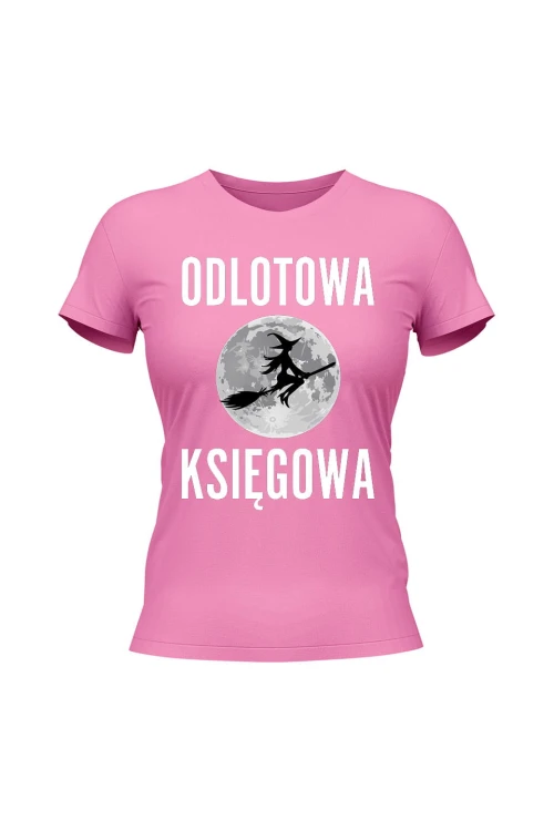 Koszulka damska Odlotowa księgowa - różowa