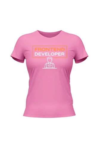 Koszulka damska Frontend developer