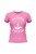 Koszulka damska Zło dobrem zwyciężaj - różowa