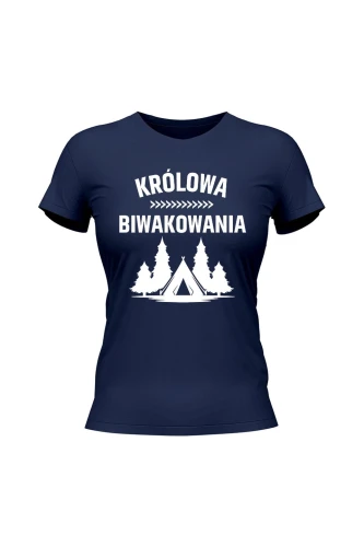 Koszulka damska Królowa biwakowania
