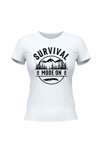 Koszulka damska Survival mode on