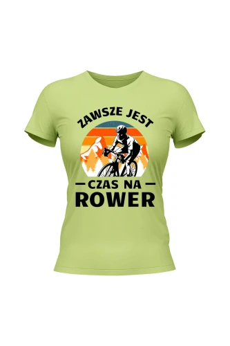 Koszulka damska Zawsze jest czas na rower Szosa