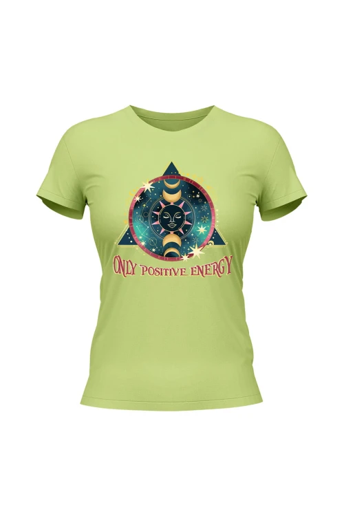 Koszulka damska Stay Wild Moon Child - limonka