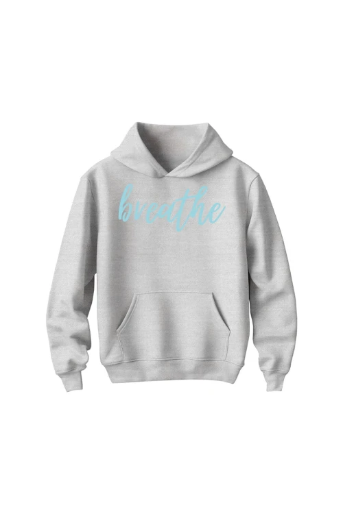 Bluza dziecięca z kapturem Breathe - szara