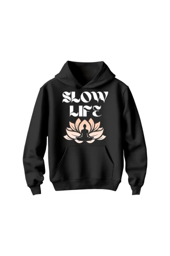 Bluza dziecięca z kapturem Slow life
