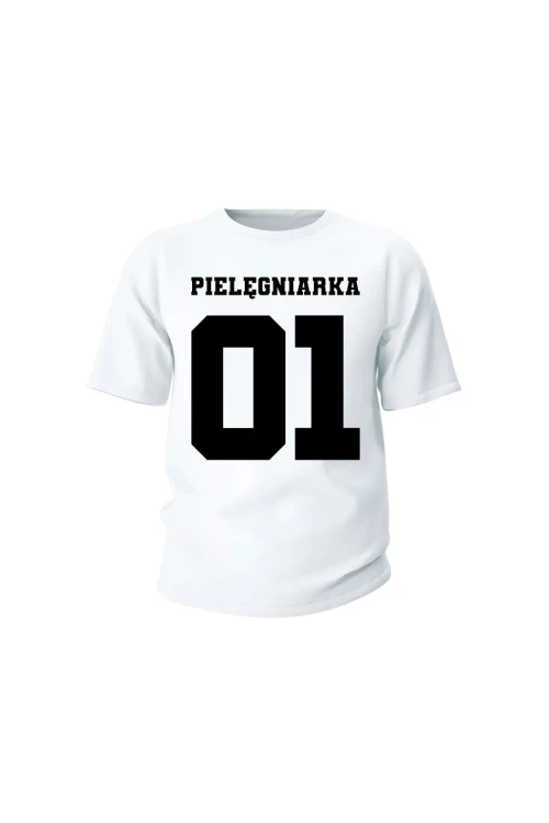 Koszulka dziecięca Pielęgniarka 01 - biała