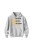 Bluza dziecięca z kapturem What you think you create - szara