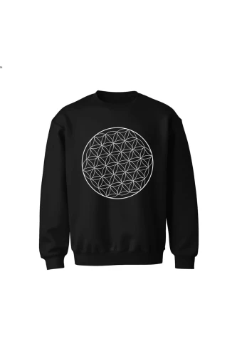 Bluza dziecięca bez kaptura Kwiat życia