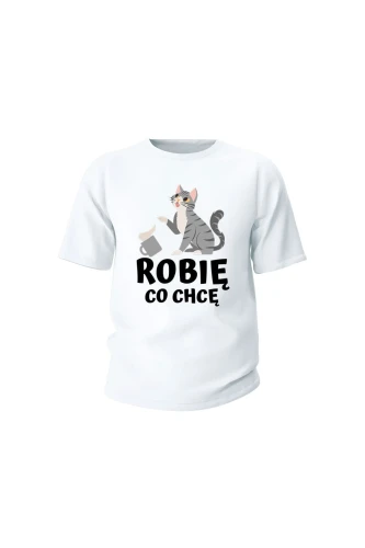 Koszulka dziecięca Robię co chcę