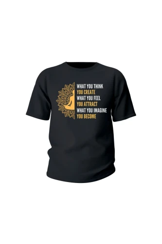 Koszulka dziecięca What you think you create