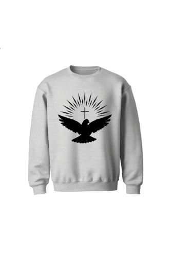 Bluza dziecięca bez kaptura Gołąb duch święty