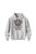 Bluza dziecięca z kapturem I'm on team Jesus - szara