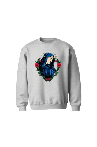 Bluza dziecięca bez kaptura Wizerunek Maryi