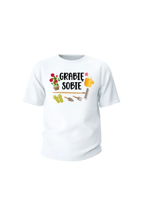 Koszulka dziecięca Grabie sobie - biała