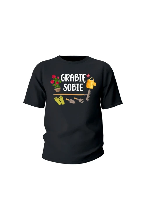 Koszulka dziecięca Grabie sobie - czarna