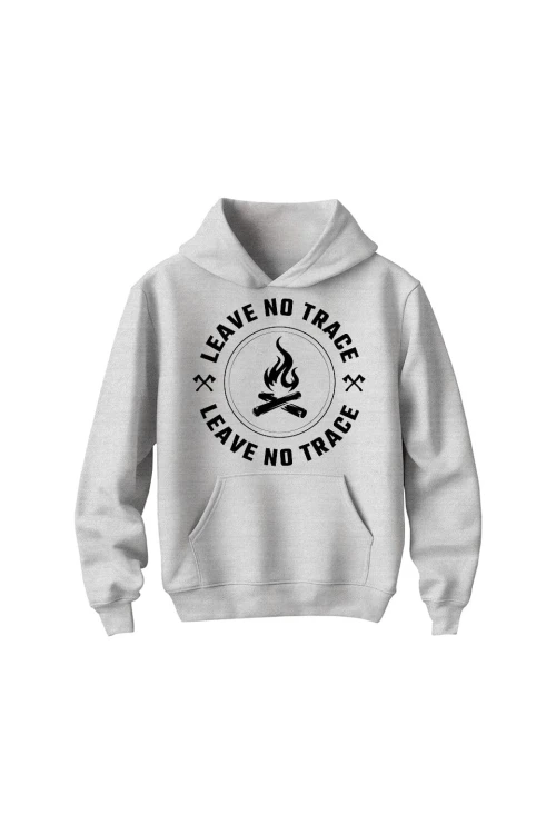 Bluza dziecięca z kapturem Leave no trace - szara