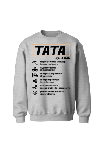 Bluza męska bez kaptura TATA sp. z o.o