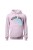 Bluza damska z kapturem Horse Girl - różowa
