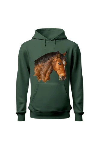 Bluza damska z kapturem Gniady