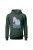 Bluza damska z kapturem Forever Together - zielona