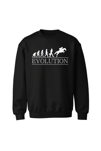 Bluza bez kaptura Evolution - czarna