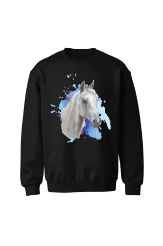 Bluza bez kaptura Siwy