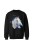 Bluza bez kaptura Siwy - czarna