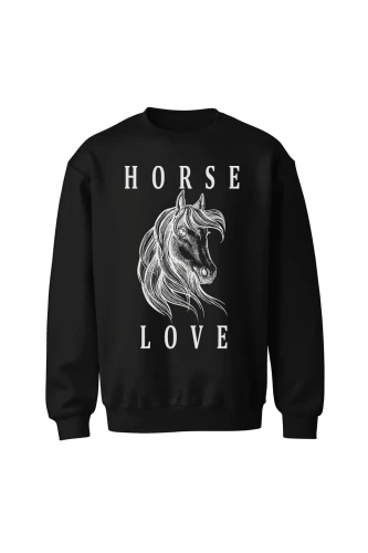 Bluza bez kaptura Horse Love