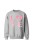 Bluza bez kaptura z nadrukiem LOVE - szara