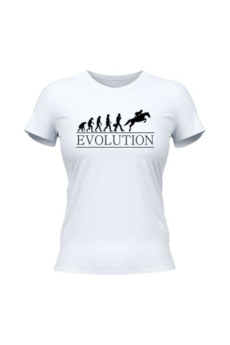 Koszulka damska Evolution - biała