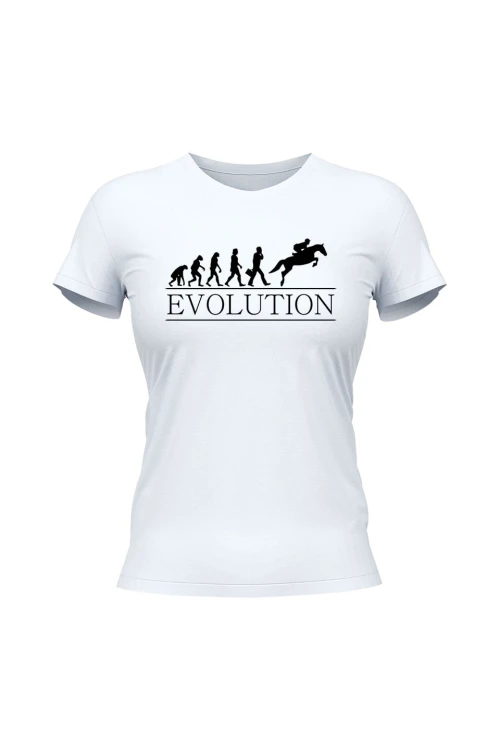 Koszulka damska Evolution - biała