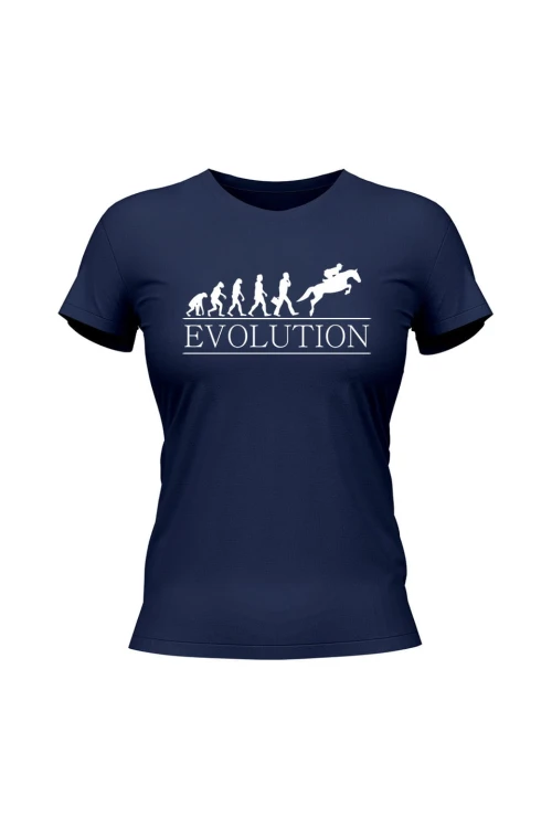 Koszulka damska Evolution - granatowa