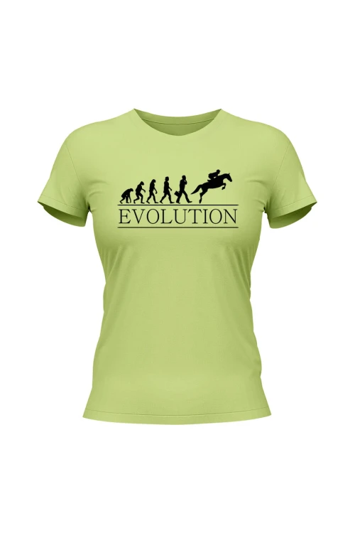 Koszulka damska Evolution - limonka