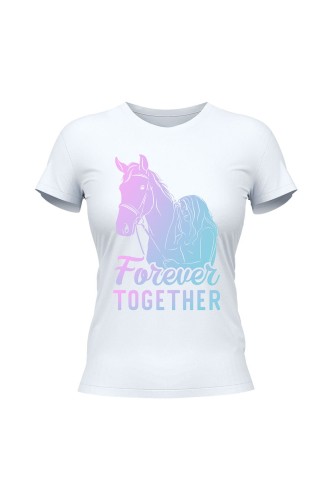 Koszulka damska Forever Together - biała